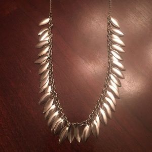 Metal Petal Necklace